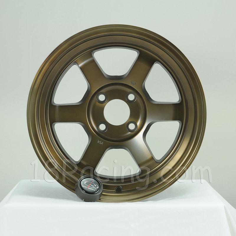 1 rota wheel grid v 15x8 +0 4x114.3 frsb ae86 prelude integra 240z  mr2 510