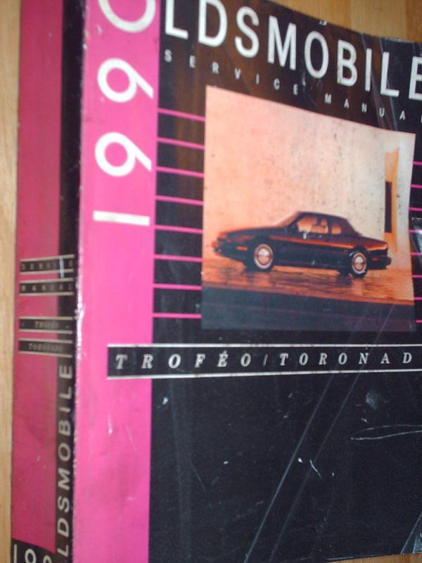 1990 oldsmobile toronado & trofeo shop manual / book