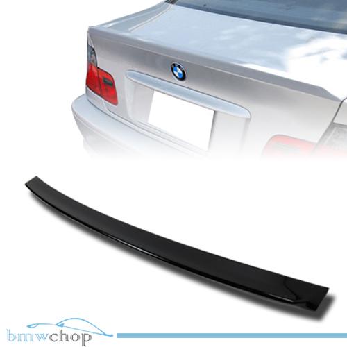 Painted bmw e46 4d sedan factory type trunk boot spoiler 99-05 ●