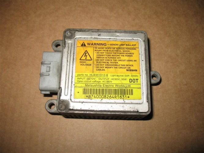 03 04 infiniti g35 nissan hid xenon module ballast computer # hlb351d12-8 2003