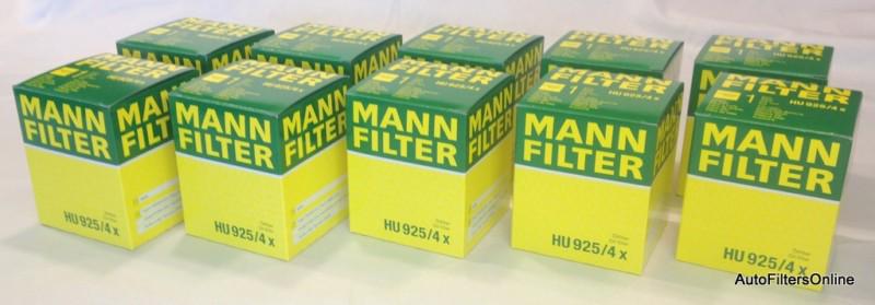 Bmw oem mann oil filter kits (10) z3 2.3 2.5 2.8 3.0 coupe roadster z4 3.0i 2.5i