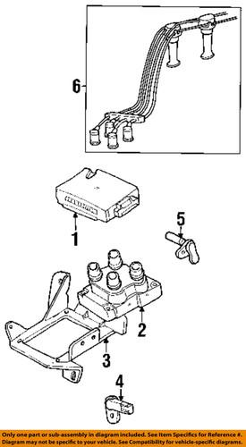 Ford oem 4m5z-12029-b ignition coil/direct ignition coil