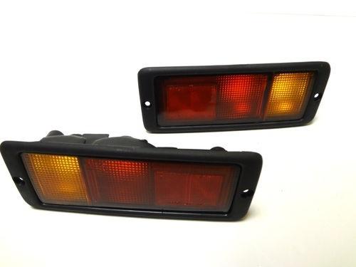 Mitsubishi pajero montero shogun 1991-2000 tail rear bumper fog lights lamp set 