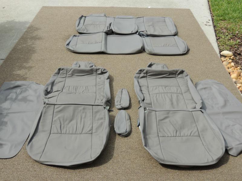 Toyota tundra access cab leather interior seat covers seats 2005 2006 #65