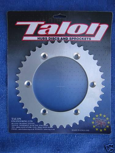 Talon rear sprocket yamaha yz / yzf /wr      silver 40t