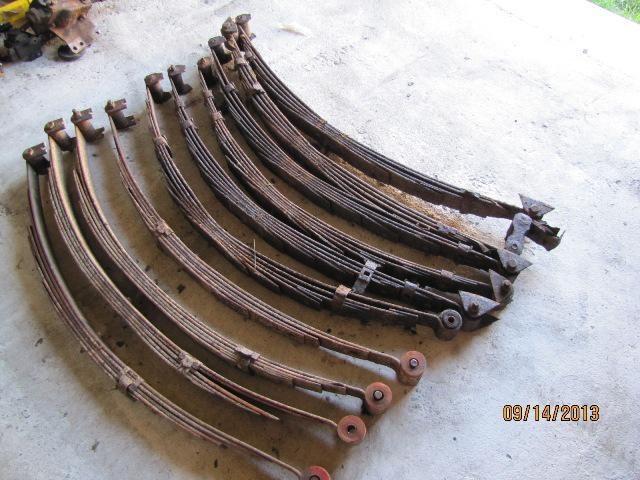 Jeep cj rear leaf springs stock  3-sets