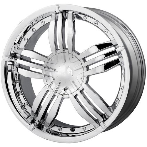 18x7.5 chrome mpw mp105 wheels 4x100 4x4.5 +40 mazda protege 4 lug 2 miata