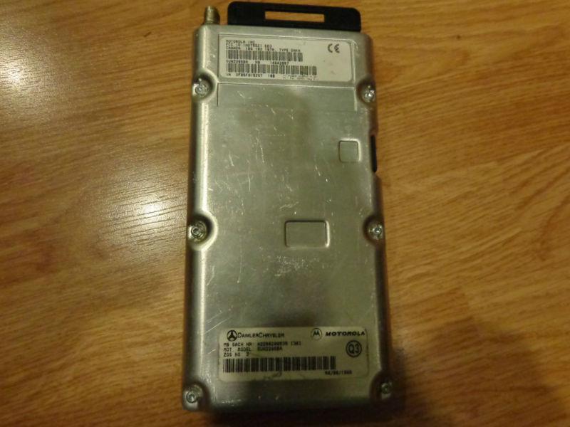 Mercedes s500 motorola telephone control module