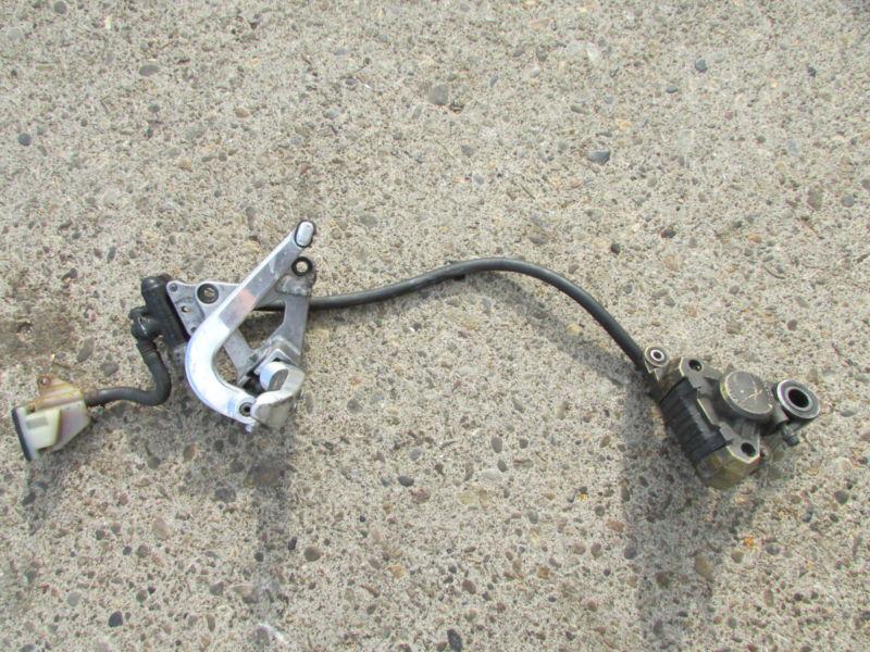 1987 gsxr1100 gsxr 1100 right rear set brake assembly caliper