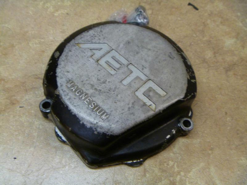 Suzuki rm125 rm 125 used original engine left stator cover 1990