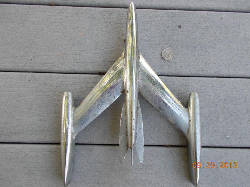 Jet plane hood ornament--from the 50s / 60s