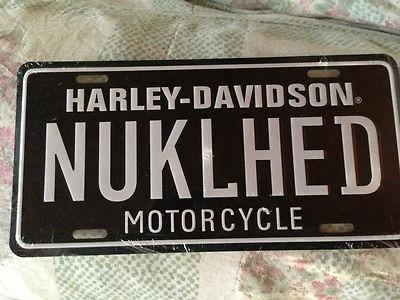 Find Harley Davidison NUKLHEAD motorcycle Vanity Plate in Brockton ...