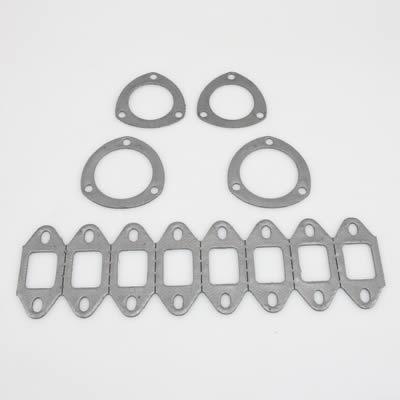 Flowtech 99261flt exhaust gasket header fiber stock port ford big block kit