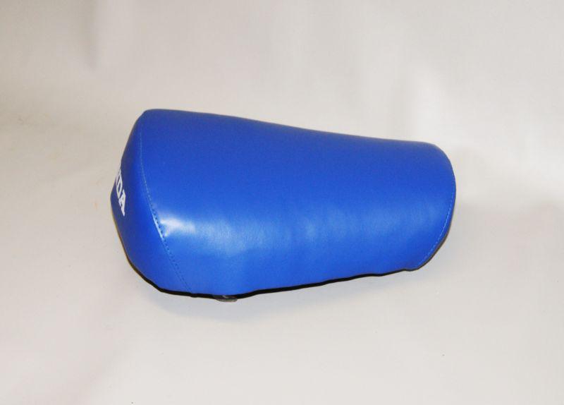 Honda z50r seat cover in blue 1979 1980 1981 1982 1983 1984 1985 1986      (st)