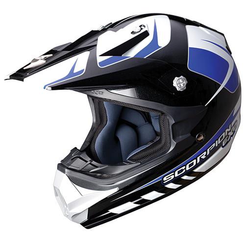 Scorpion vx-24 vortech mx offroad helmet blue