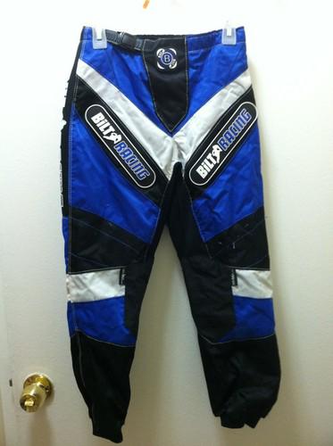 Bilt racing youth motorcross pants size 8t/10t