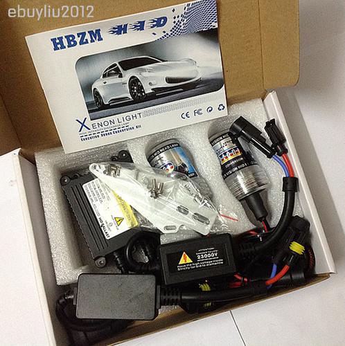 New hid ultra slim outer 55w 9005 4300k xenon light bulbs conversion kit l44104