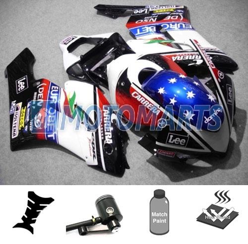 Bundle inj fairing kit with brake fluid reservoir for honda cbr 1000 rr 04 05 am