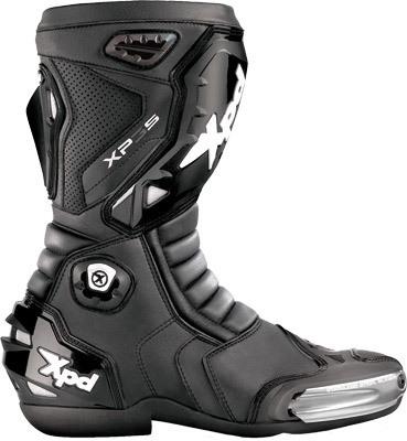 Spidi xp3-s boots black e41/us7.5 s55-026-41