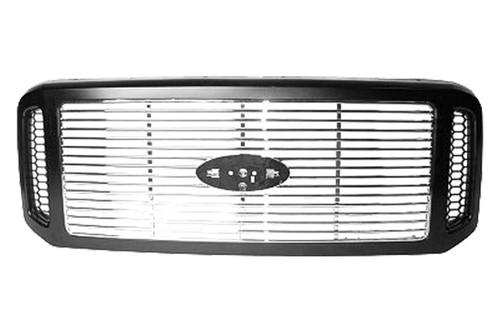 Replace fo1200458 - 2005 ford f-250 grille brand new truck grill oe style