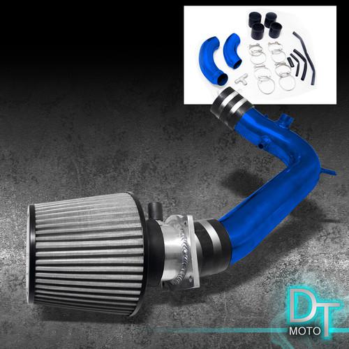 Stainless washable cone filter + cold air intake 91-94 240sx s13 2.4l 4cyl blue