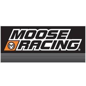 Moose track banner  black 3'w x 7'l