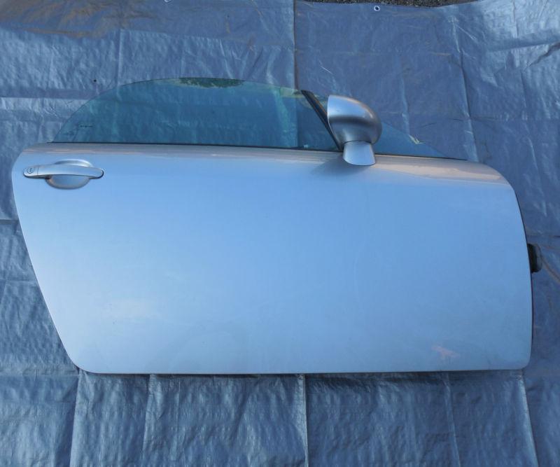 2001-2006 mk1 audi tt passenger side door oem silver