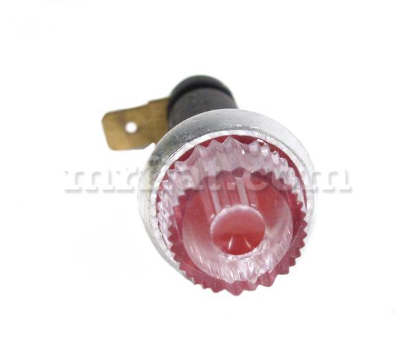 Fiat 600 topolino water dashboard light red new