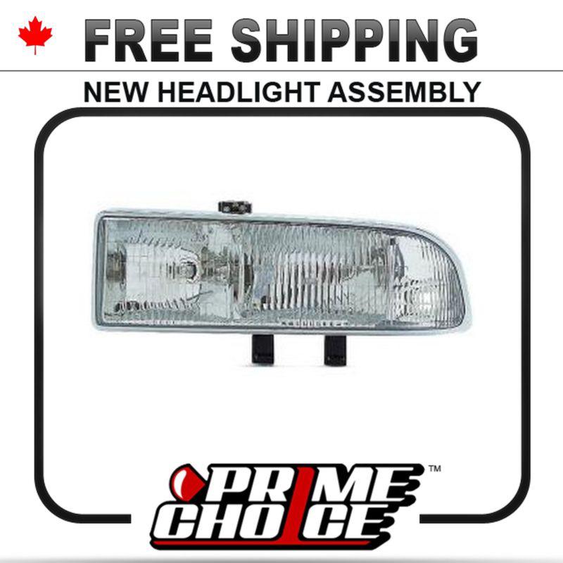 98-04 chevy blazer/s10 headlight headlamp assembly left driver side new w/ bulb