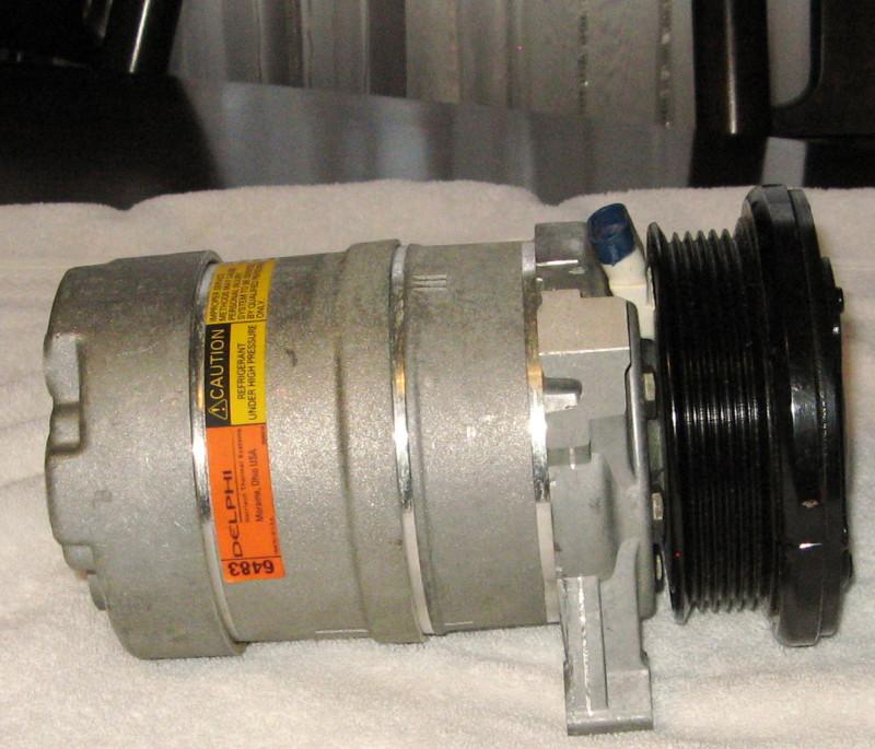 New gm delphi ac compressor w/clutch  #58961/#6483/#69-228