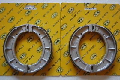 Front brake shoes fit yamaha yfm 350 moto-4 yfm350 yfm350er