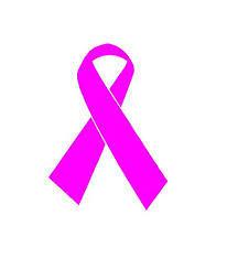 Pink ribbon breast cancer awarness decal show your support!!!!