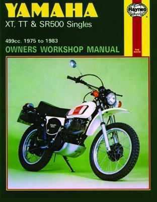 Haynes repair manual fits yamaha tt500 1975-1981