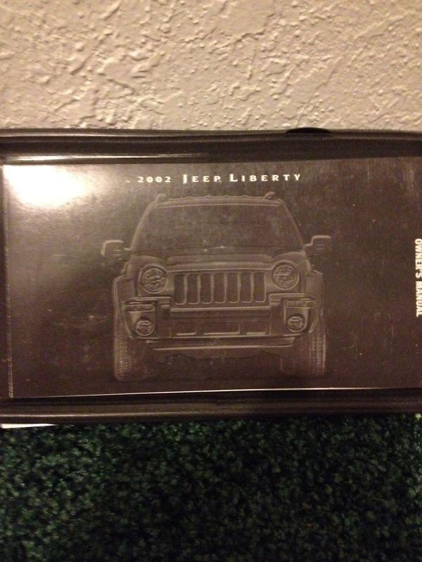 2002 jeep liberty owners manual