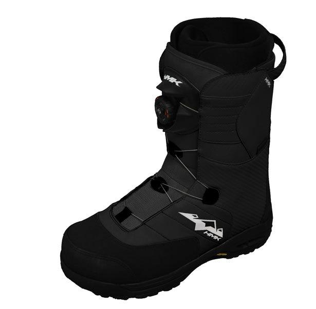 Hmk team boa snowmobile boot black 11