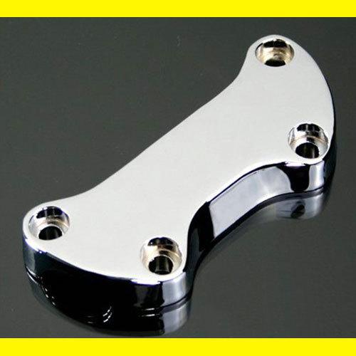 Harley chrome smooth riser top clamp for sportster fxr