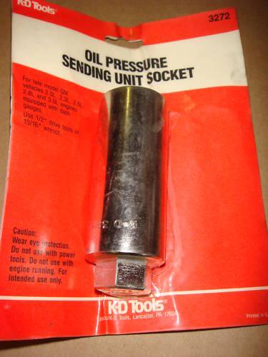 Kd tools oil pressure sending unit socket - made in usa