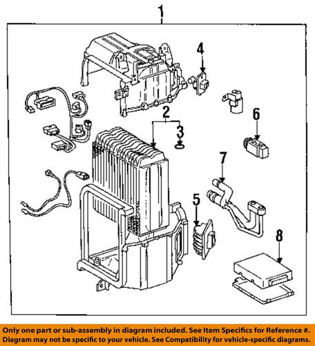 Toyota oem 885153301083 a/c expansion valve