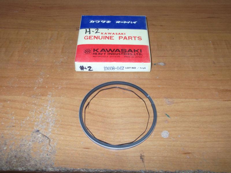 Kawasaki h-2 piston ring set