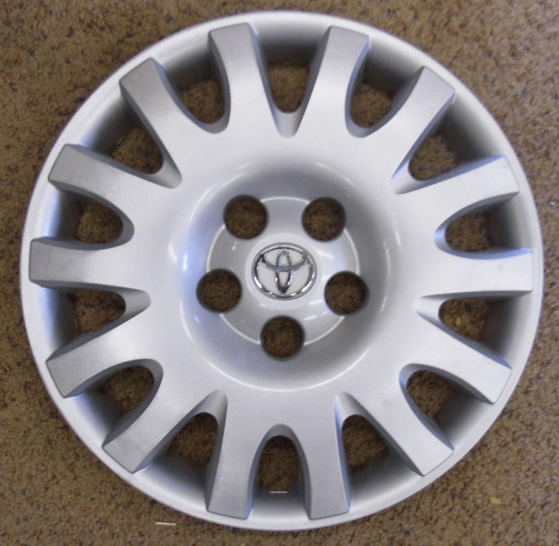 Genuine toyota camry 02 03 04 05 06 16" hub cap wheel cover steel wheel original