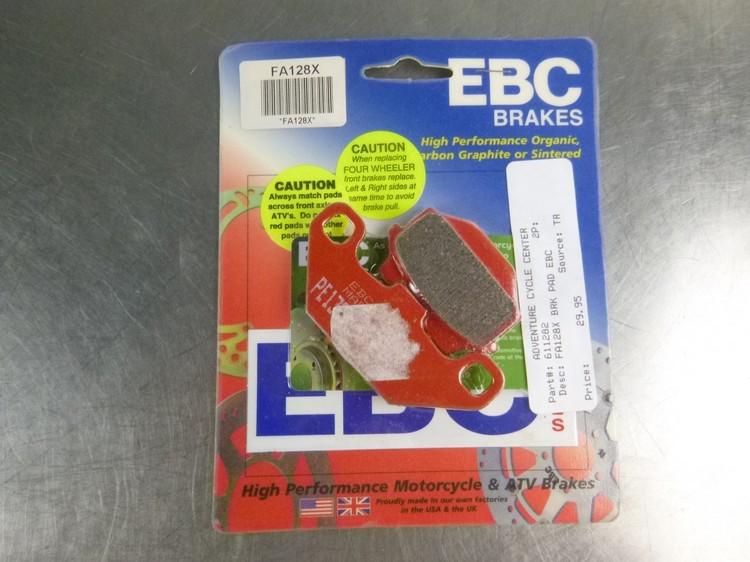 Ebc motorcycle brake pad ebc fa128x new