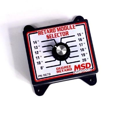 Msd ignition 8678 retard module selectors 11-20 degree range -  msd8678