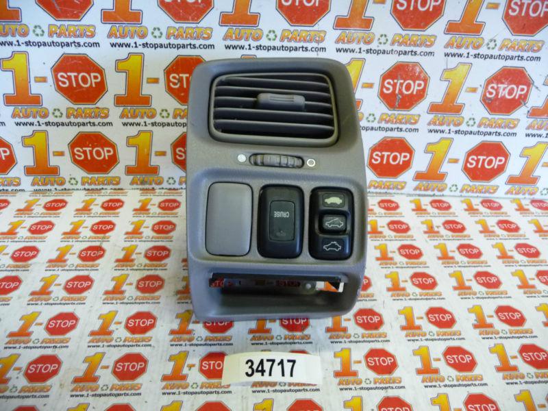 98 99 00 01 02 honda accord driver/left ac vent w/sunroof & cruise switch oem