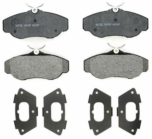 Acdelco durastop 17d676m brake pad or shoe, front-semi metallic brake pad