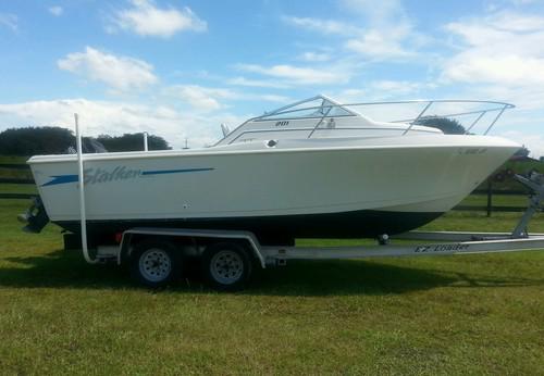 1996 proline 21ft stalker boat