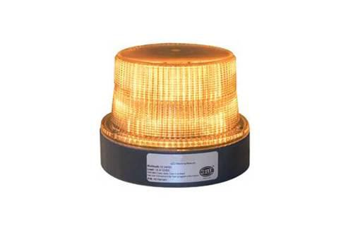 Hella kled360e multi-voltage beacon with clear lens & green leds - magnetic