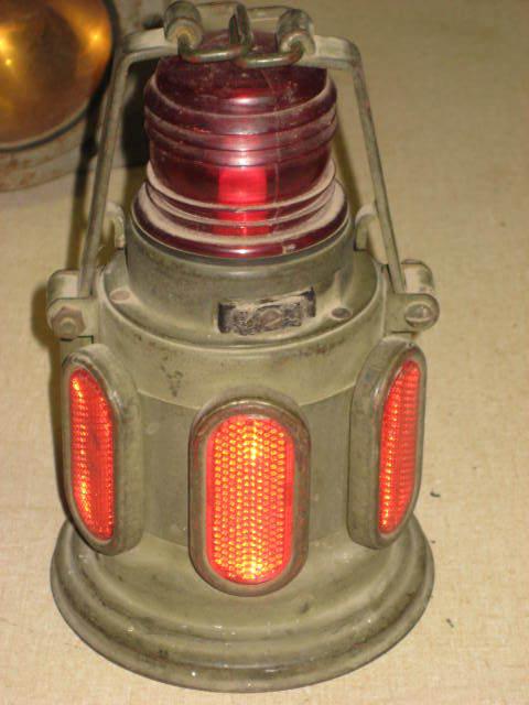 Vintage kd lamp model 604 road flare cool old emergency road trouble light