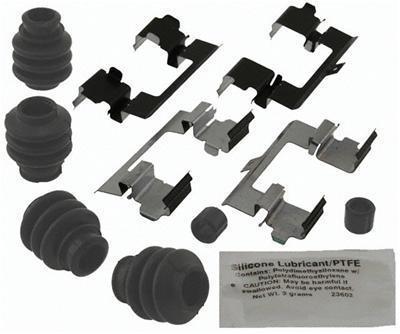 Raybestos h15990a front disc hardware kit