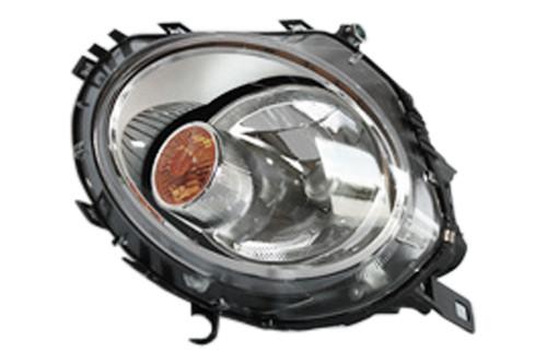 Tyc 20-6888-00 2008 mini clubman left replacement headlight assembly