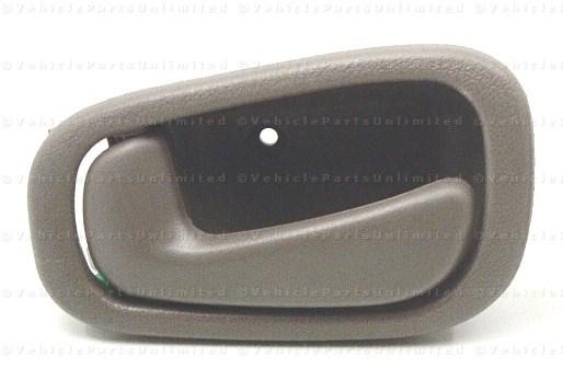 98 thru 02 inside lh door handle fits: toyota corolla